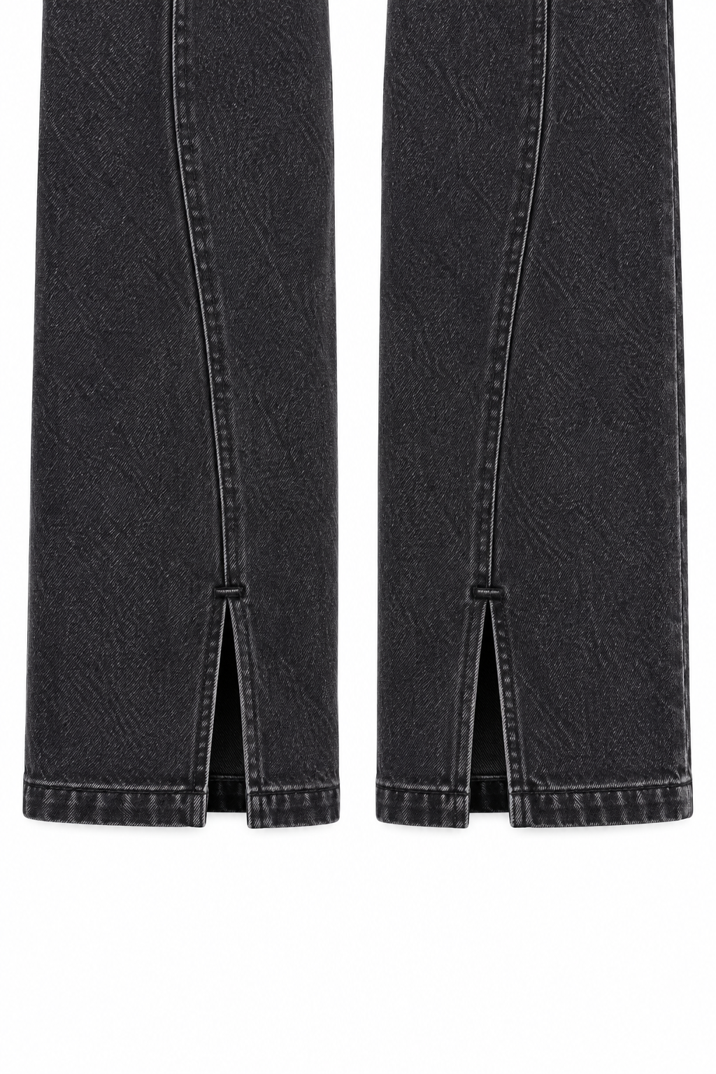 The Noa Arc-Seam Split-Hem Straight Jean