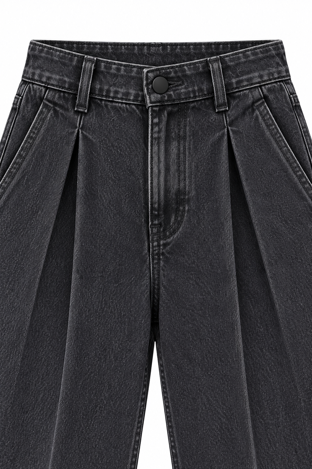 The Noa Arc-Seam Split-Hem Straight Jean
