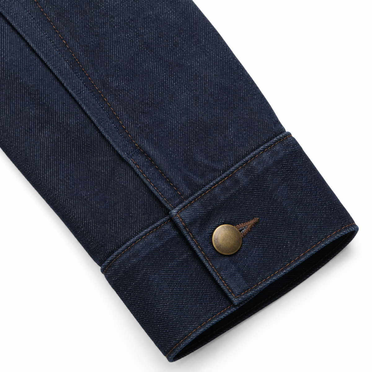 The Marlowe Belted Utility Denim Jacket