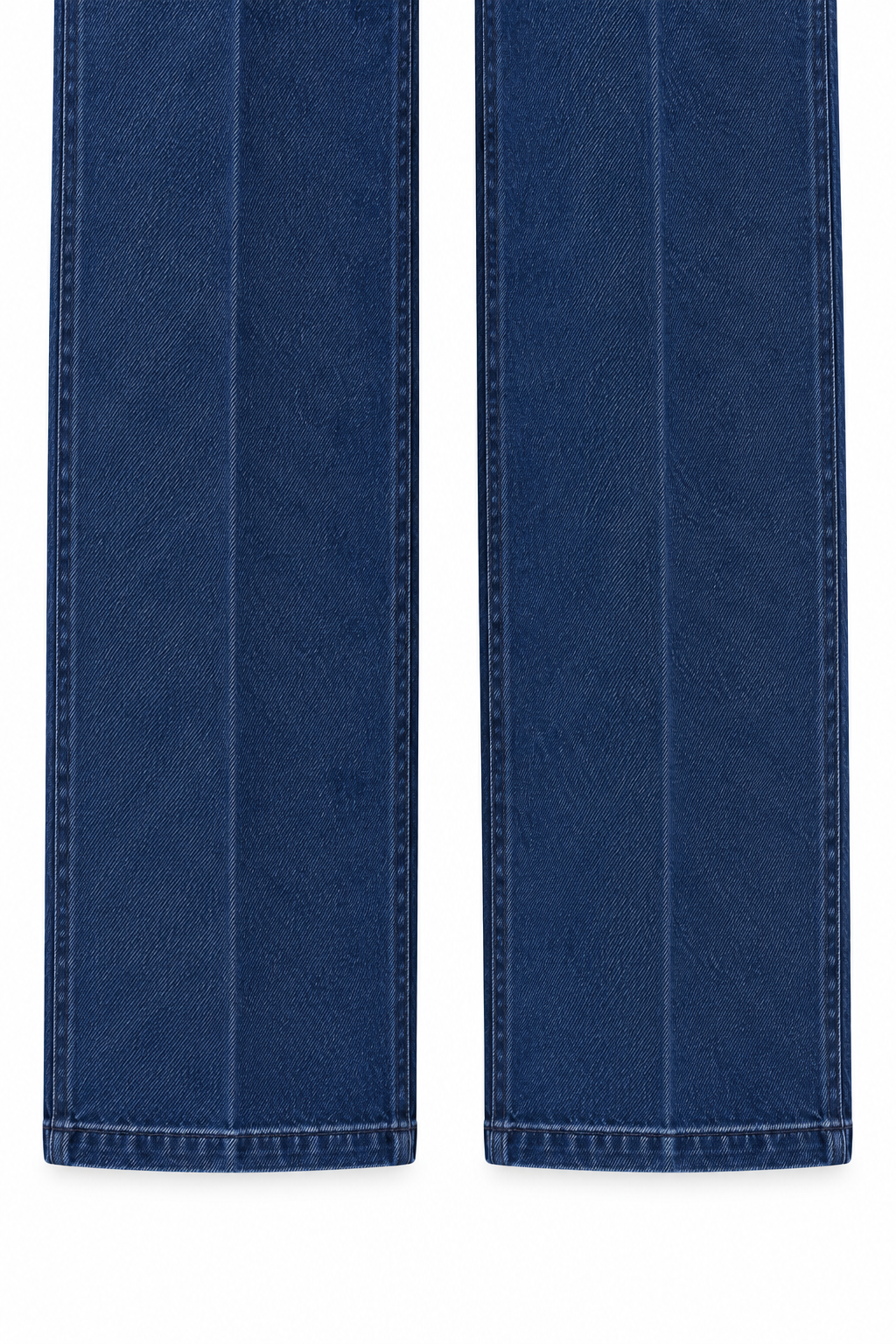 The Elara Tailored-Pleat Straight-Leg Jean