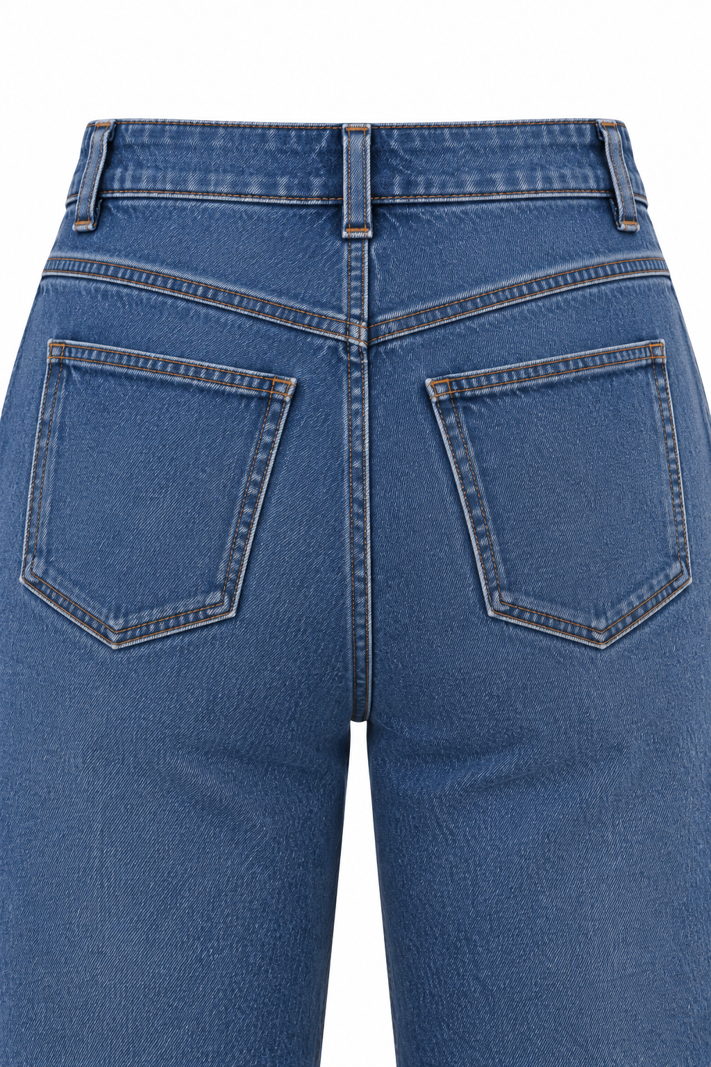 The Rowan Sculpted-Seam Straight-Leg Jean